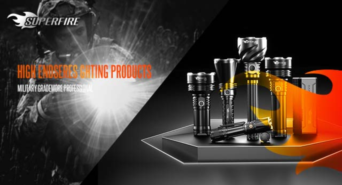 SUPERFIRE: A Multifunction Flashlight Supplier SUPERFIRE: A Multifunction Flashlight Supplier