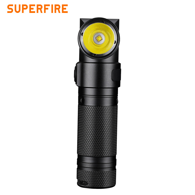 SUPERFIRE EP08 Angle Anti-Explosion Flashlight - 270 Lumens LED Safety Light