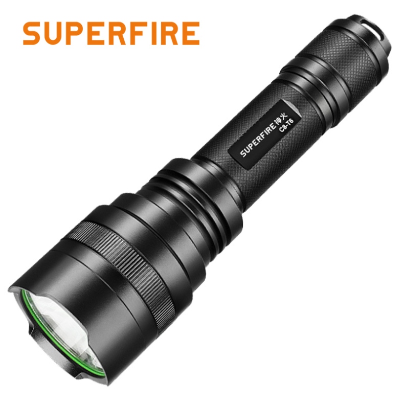 SUPERFIRE C8-T6 Tactical Flashlight