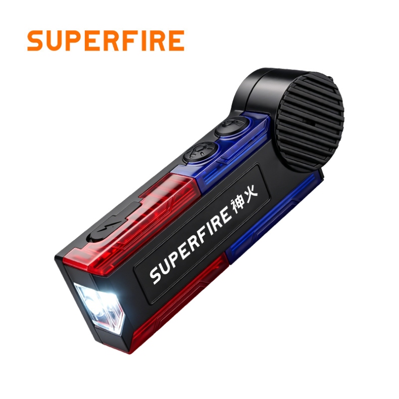 SUPERFIRE YJ14 Horn Outdoor Safety Shoulder Light