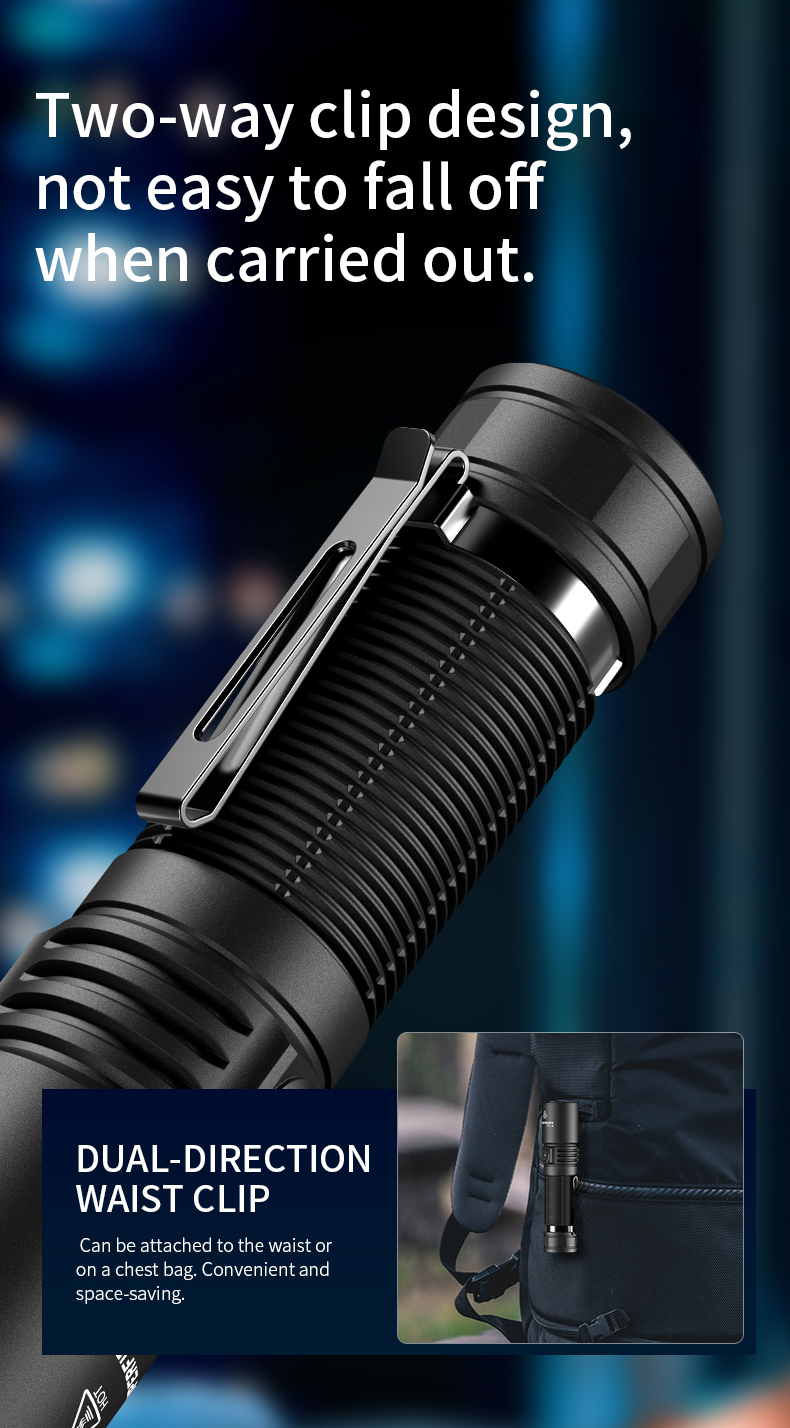 Details of SUPERFIRE F1-A High Power Flashlight