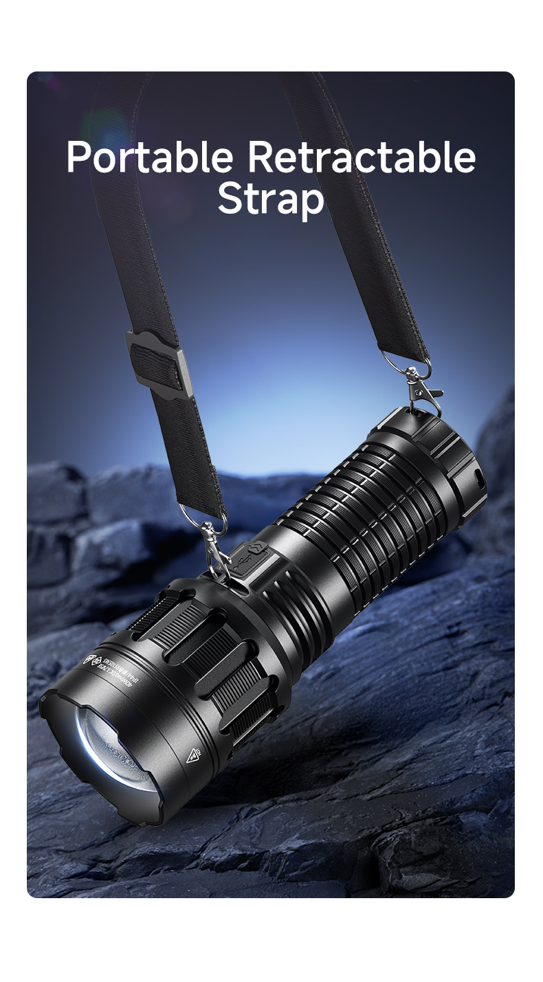 Details of SUPERFIRE Y30 Long-Range Flashlight