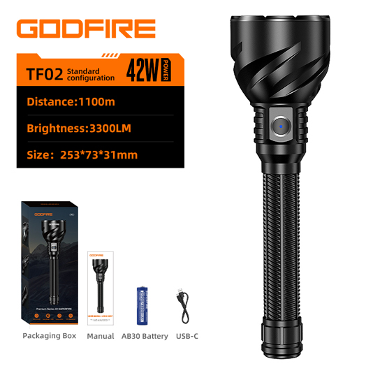 TF02 High-End Long-Range Flashlight