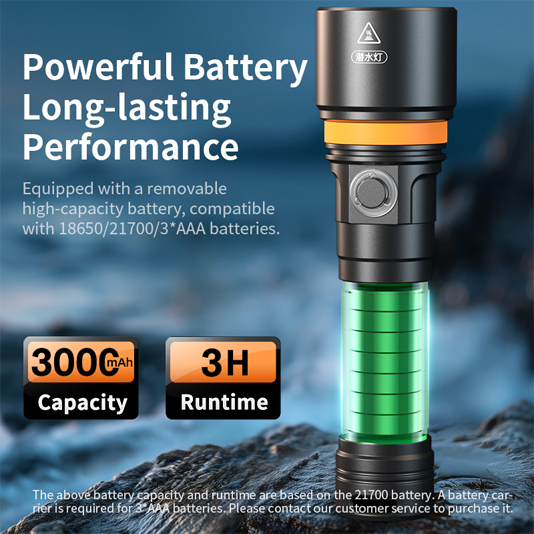 superfire dl01 21700 diving flashlight 6