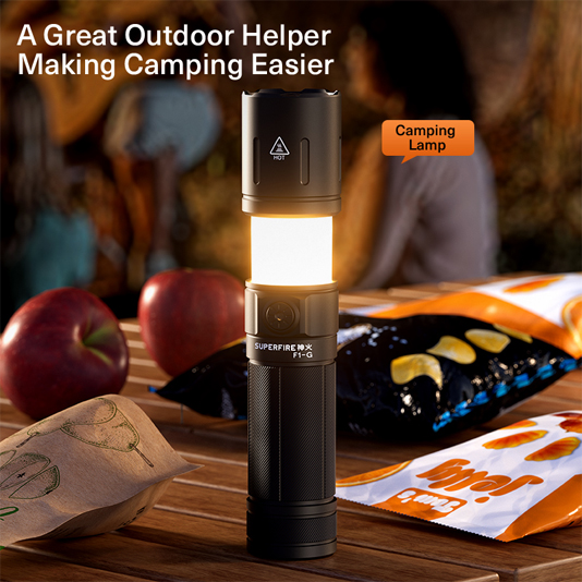 superfire f1 g high intensity flashlight 7