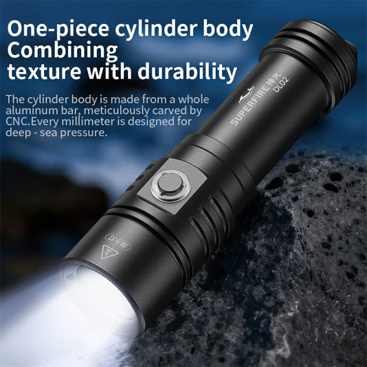 superfire diving flashlight dl02 for sale