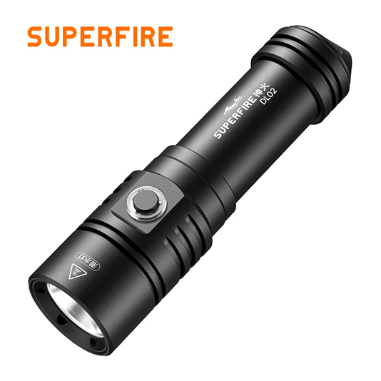 superfire dl02 diving flashlight