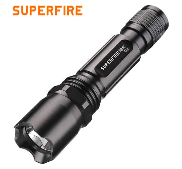 SUPERFIRE C2 High-Powered Flashlight