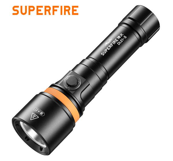 SUPERFIRE DL01-S Diving Flashlight