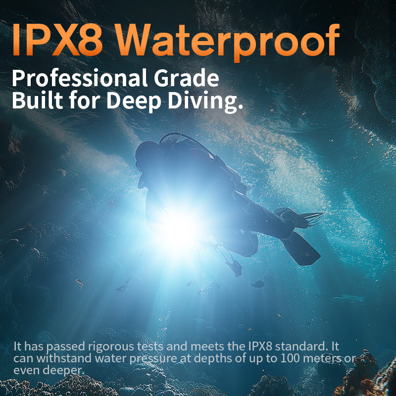 SUPERFIRE DL01-S Diving Flashlight