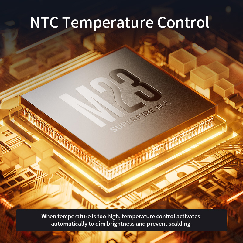 SUPERFIRE M23 High-Powered Flashlight