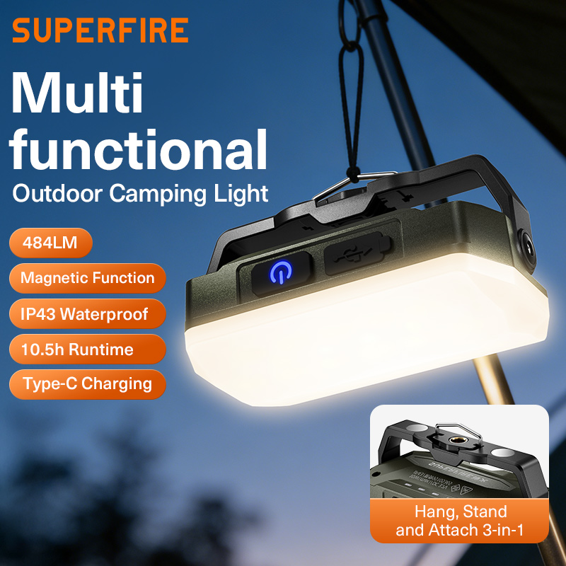 SUPERFIRE T68 Camping Lights