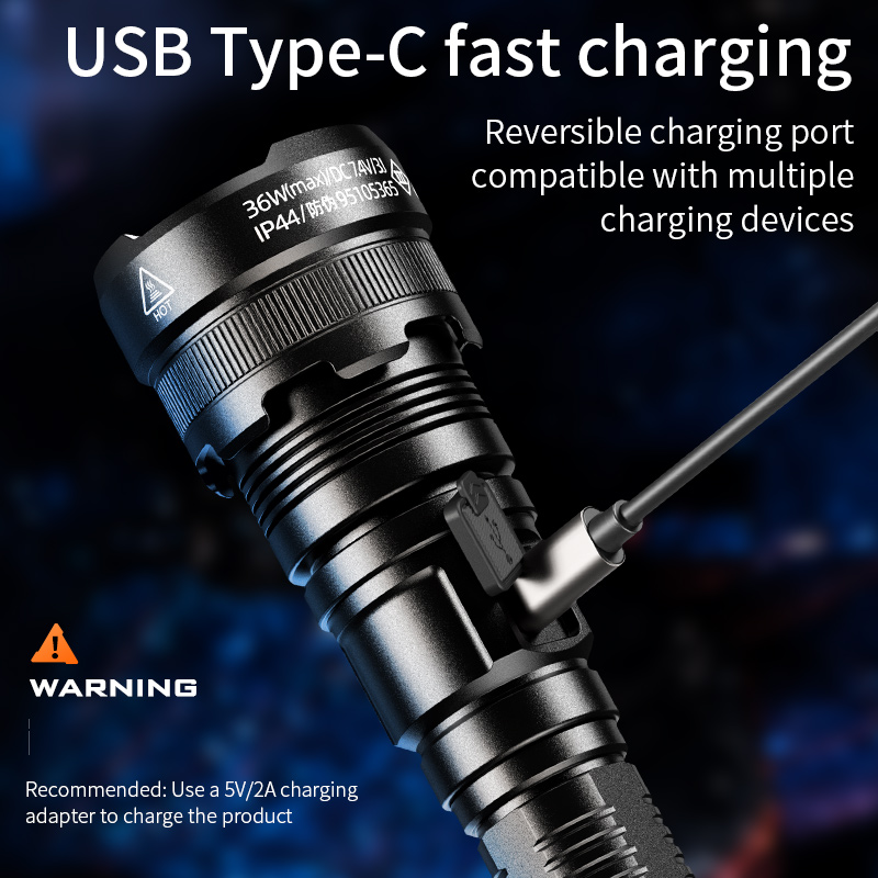 SUPERFIRE Y12 2600 Lumens Flashlight