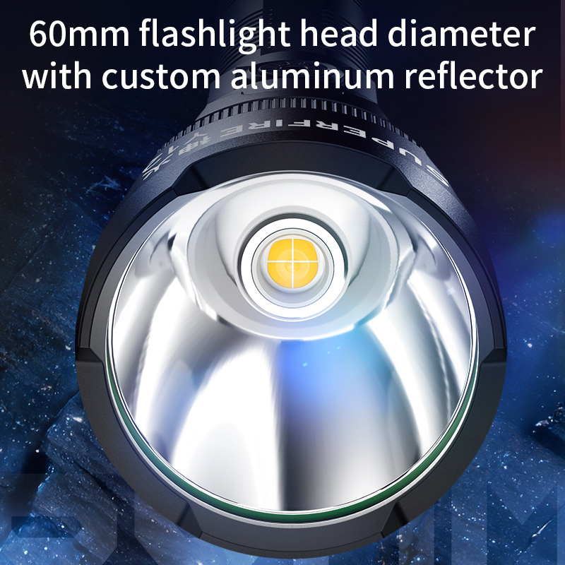 SUPERFIRE Y12 2600 Lumens Flashlight