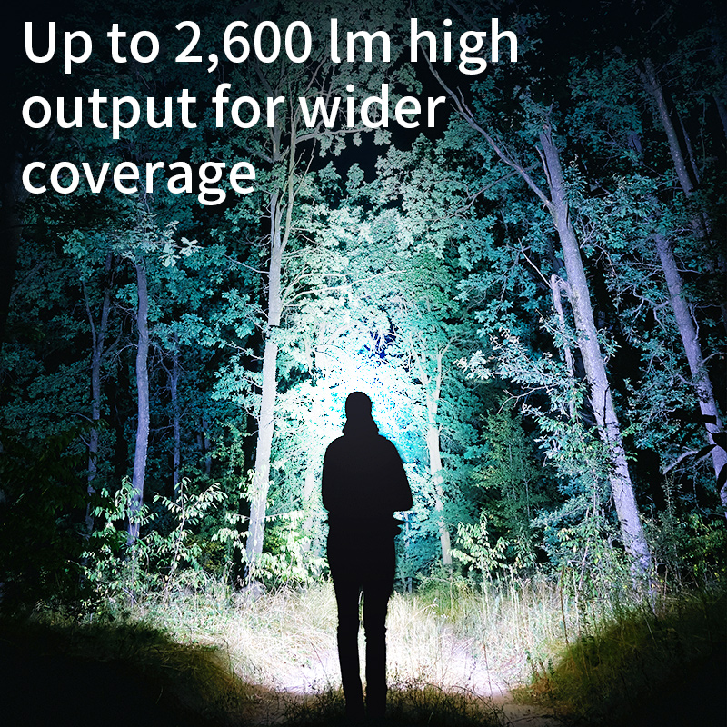 SUPERFIRE Y12 2600 Lumens Flashlight