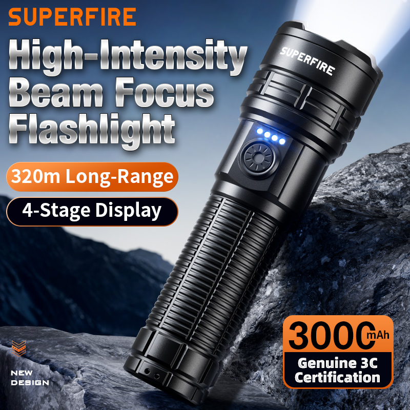 SUPERFIRE Y28-X High-Powered Flashlight
